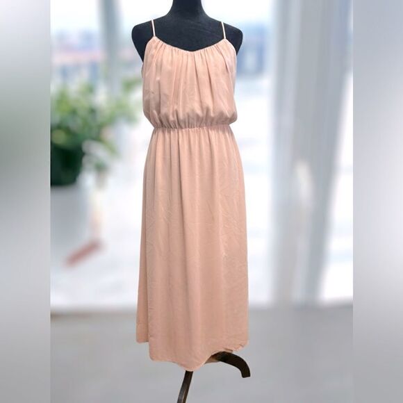 LAVENDER BROWN Blouson Dress Size M - Picture 4 of 14